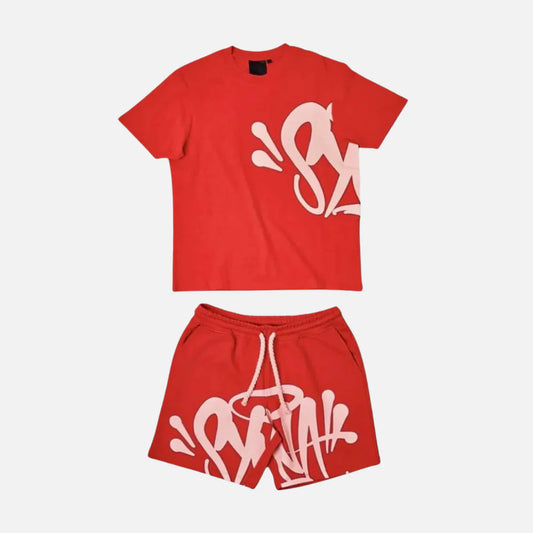 Synaworld T-shirt + Shorts Set - Red