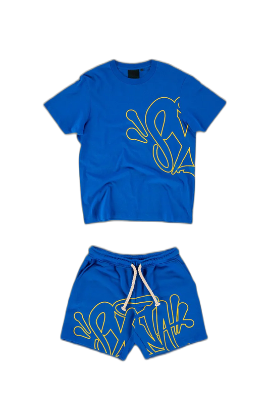 Synaworld T-shirt + Shorts Set - Cobalt