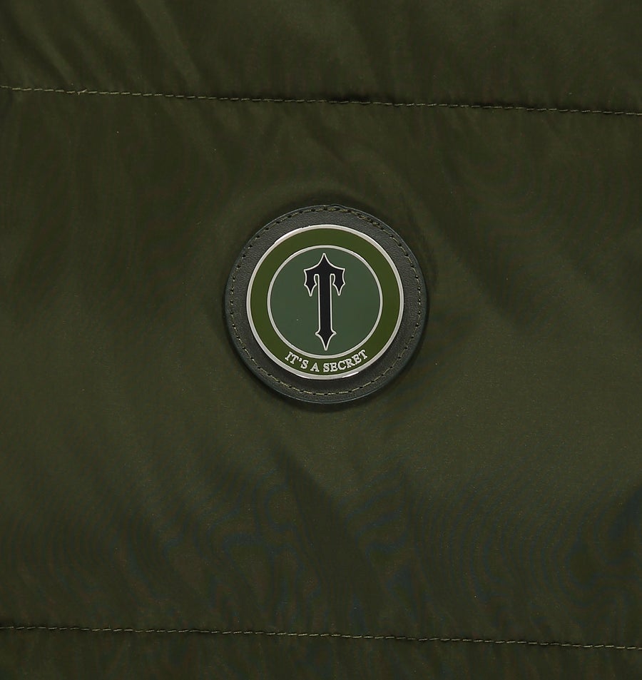 Trapstar Irongate Detachable Hooded Puffer Jacket - Palestine