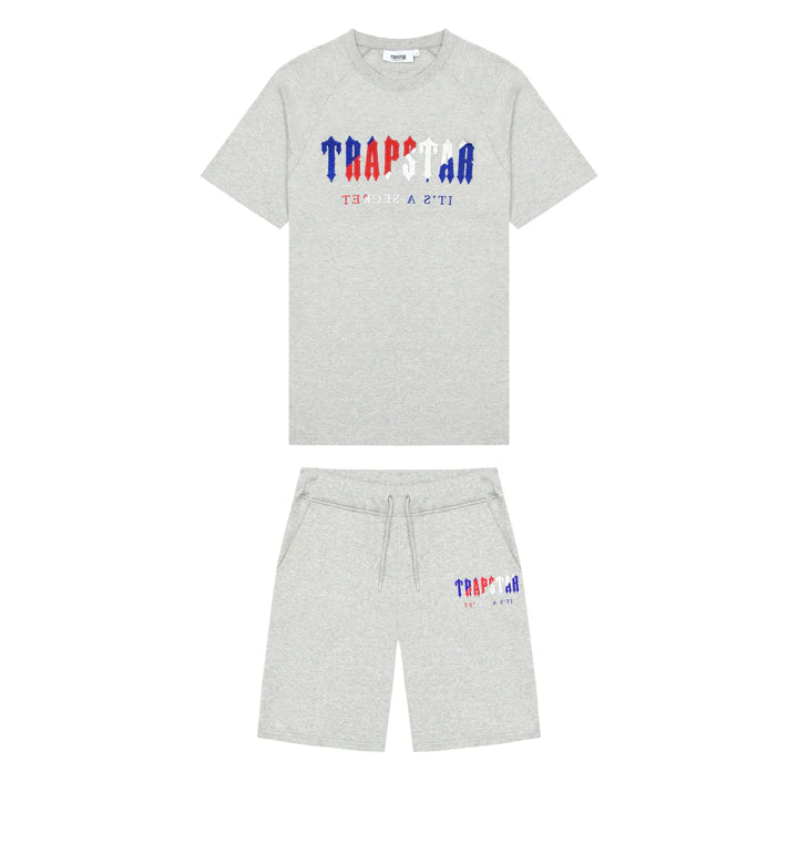 Trapstar Chenille Decoded T-shirt + Short Set