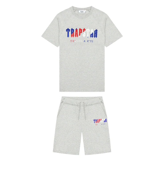 Trapstar Chenille Decoded T-shirt + Short Set